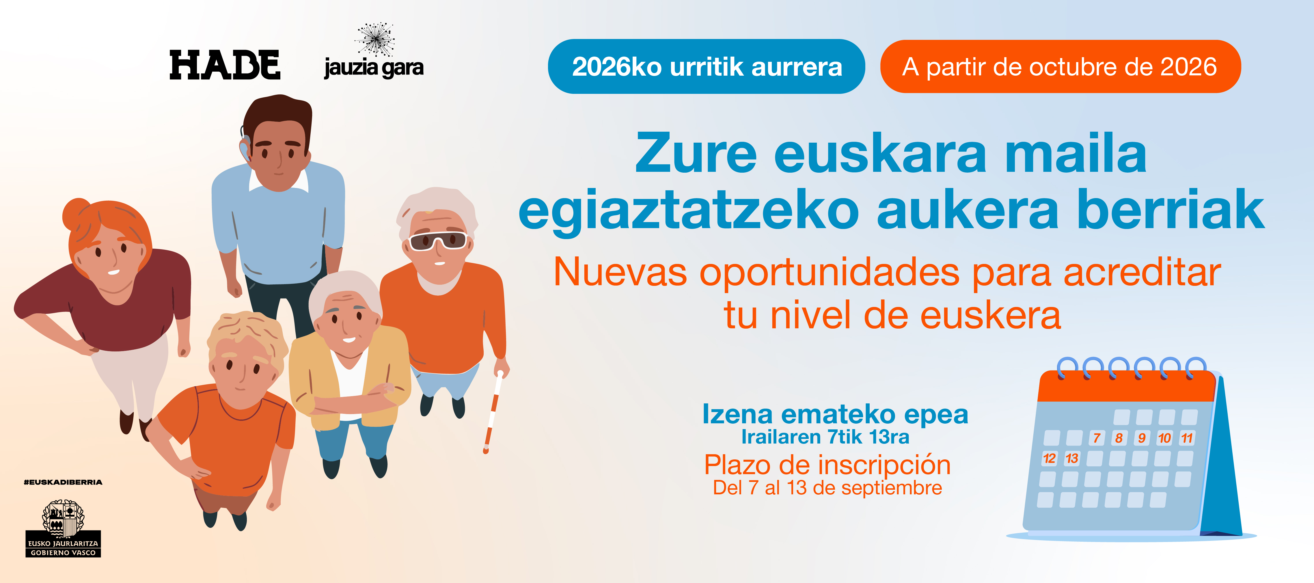 Euskara-maila asimetrikoak eta egiaztapen partziala